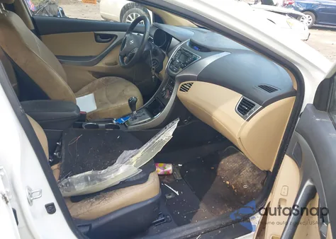 2013 Hyundai Elantra Limited z USA, uszkodzony, nr VIN 5NPDH4AEXDH283513